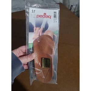 Pedag VIVA Mini Leather 3/4 Insole Insert Womens Sz 7 Tan Anatomically Correct
